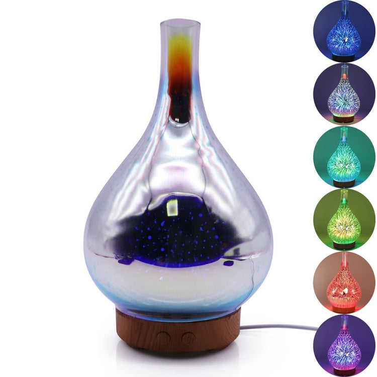 STB-XB10 3D Feuerwerk 7 Farben LED Nachtlicht Luftbefeuchter Aroma Ätherisches Öl Diffusor Nebelgerät, US-Stecker, EU-Stecker, UK-Stecker, AU-Stecker