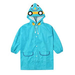 Outdoor Niedlicher wasserdichter Kinder-Regenmantel im Tiermuster, 65*55*50