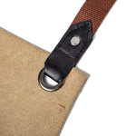 Schürze aus gewaschenem Canvas Koch Café BBQ Friseur Schürzen