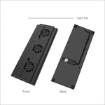DOBE TYX-1768 Vertikaler Standfuß mit Kühlfunktion und Lüfterhalterung für die Xbox One X Spielkonsole, TYX-1768