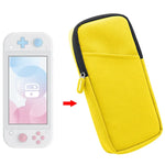 Mini Host Storage Case Zipper Protection Nylon Soft Cloth Bag for Switch Lite