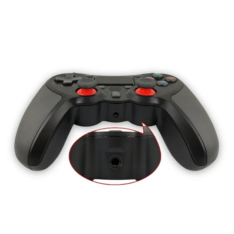 Gummierter Bluetooth-Griff für kabellosen Gamecontroller der PS4