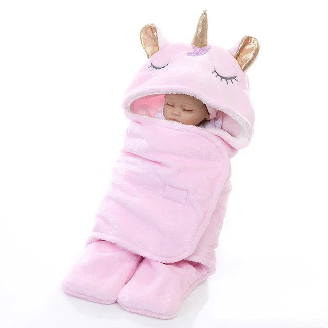 Winter Doppelflannel Babydecke