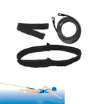 Schwimmwiderstands-Krafttrainingsgerät Elastisches Seil Schwimmausrüstung, 10 x 6 x 2 m, 10 x 6 x 4 m