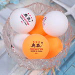 ROYING 10 STÜCK Professioneller ABS Tischtennis Trainingsball, Durchmesser: 40mm, Weiß 3 Sterne, Orange 3 Sterne
