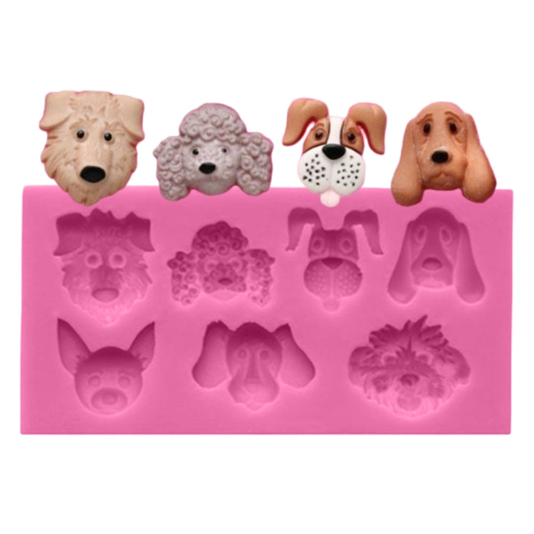Hundeform Silikon Fondant Kuchen Dekorationsform, Hundeform