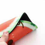 2 Stück 22 cm runde Mauspads mit niedlichem Fruchtmotiv, Schreibtischunterlagen, Bürobedarf