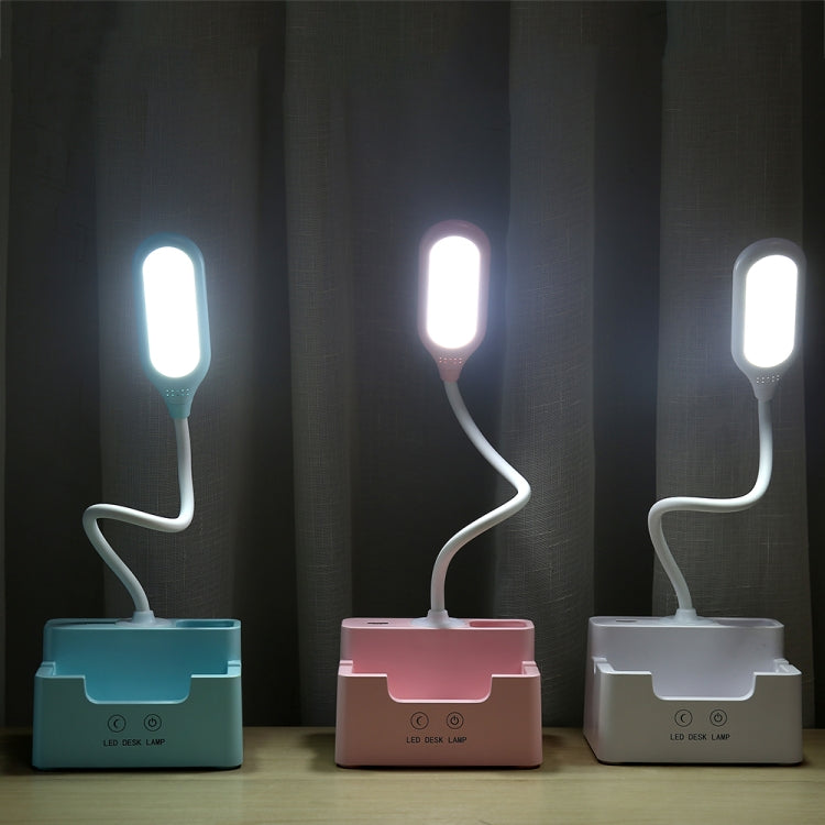Student USB-Ladefunktion Schlafzimmer Touch LED Augenschutz Multifunktionale Kreative Schreibtischlampe, Mit Ventilator, Ohne Ventilator