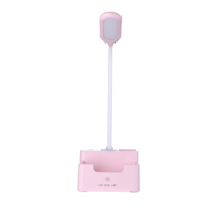 Student USB-Ladefunktion Schlafzimmer Touch LED Augenschutz Multifunktionale Kreative Schreibtischlampe, Mit Ventilator, Ohne Ventilator