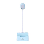 Student USB-Ladefunktion Schlafzimmer Touch LED Augenschutz Multifunktionale Kreative Schreibtischlampe, Mit Ventilator, Ohne Ventilator