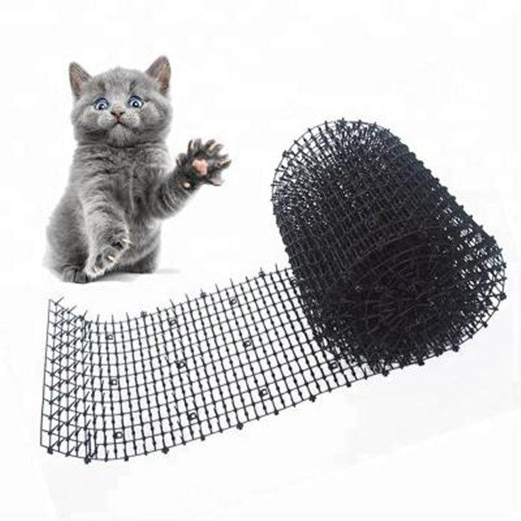 Anti-Katzen-Netz-Dornenmatte zur Vertreibung von Katzen und Hunden, 1,8x30x200cm