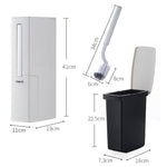 Badezimmer Mülleimer Toilettenbürsten-Set Toilettenabfallbehälter