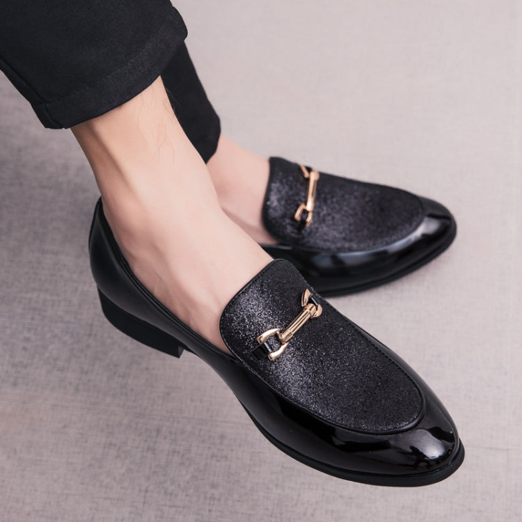 Britische spitze Schuhe Vielseitige Freizeitschuhe Slip-on Herrenschuhe, 38, 39, 40, 41, 42, 43, 44