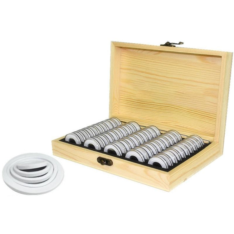 100 Gedenkmünz-Schutzboxen Münzsammlung Münzaufbewahrungsbox, Münzaufbewahrungsbox