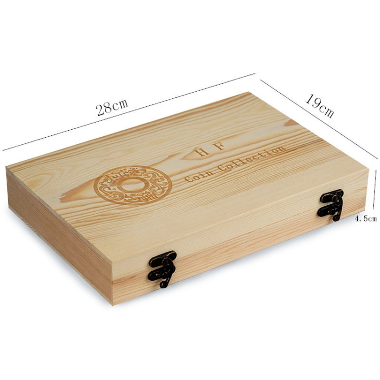 100 Gedenkmünz-Schutzboxen Münzsammlung Münzaufbewahrungsbox, Münzaufbewahrungsbox