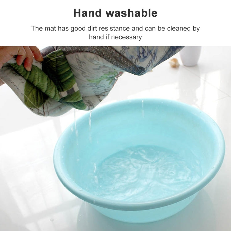 Marineserie Muster Bad WC Anti-Rutsch-Matte Flanell Saugfähige Fußmatte, 46x76cm, 50x80cm