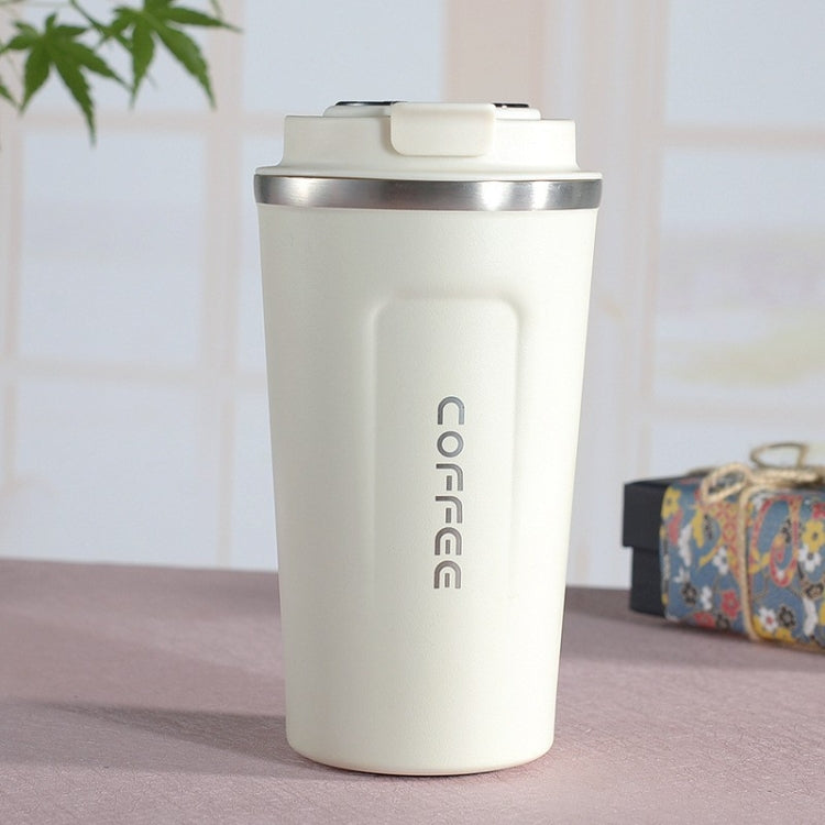 Smart Version Doppelter Edelstahl 304 Kaffeebecher Auto Thermosbecher Reise Thermobecher, 380ml Blau, 380ml Pink, 380ml Weiß, 380ml Schwarz, 380ml Grün, 510ml Weiß, 510ml Schwarz, 510ml Grün, 510ml Blau, 510ml Pink