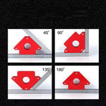 Magnetic Welding Positioner Triangular Strong Magnetic Holder, 25 Pounds, 50 Pounds, 75 Pounds