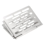 Klappbares Grillnetz aus Edelstahl Tragbares Grillzubehör für Picknick, S 15x10.3CM, M 22.6x15.8CM, L 35.8x20CM