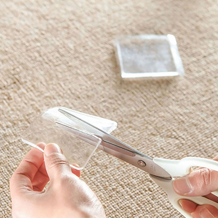 4 Stück Transparente Waschmaschinen-Silikonunterlage Anti-Vibrations-Rutschfeste Matte Stoßdämpfende Unterlage, Stoßdämpfende Silikonunterlage