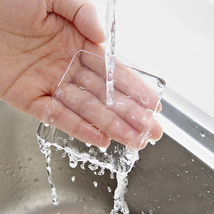 4 Stück Transparente Waschmaschinen-Silikonunterlage Anti-Vibrations-Rutschfeste Matte Stoßdämpfende Unterlage, Stoßdämpfende Silikonunterlage