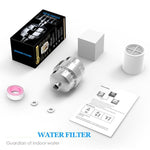 10-15 Schichten Aktivkohle Badezimmer Duschfilter Badewasserfilter Wasseraufbereiter Duschset, Aktivkohlefilter