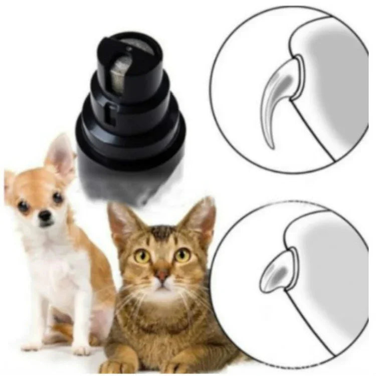 Elektrischer Krallenpolierer für Katzen und Hunde zur Krallenreinigung, PTy068 1-Block-Version (leise), PTy078 2-Block-Profi-Edition