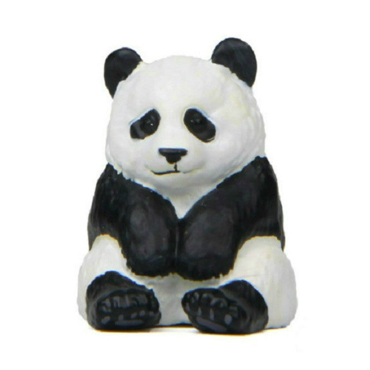 Panda Leben Mehrfach geformte Mikro-Landschaft Gebackene Landschaft Puppenornamente, sitzender Panda, kletternder Panda, liegender Panda, ruhender Panda