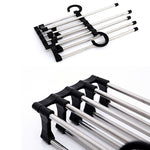 Multifunktionaler 5-in-1 Teleskop-Hosenbügel, 5-in-1 Teleskop-Kleiderbügel