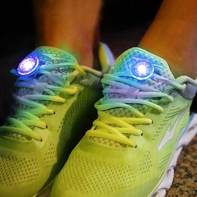 Schuhclip Licht LED Mini Clip Licht Outdoor Nachtlauf Warnlicht, 10 Stück