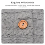 Warmer, weicher Strick-Babyschlafsack aus Baumwolle für Neugeborene