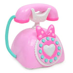 Retro-Telefon-Spielzeug mit Musik, Cartoon-Hintergrundmusik und Puzzle-Spielzeug für die frühe Kindheit.