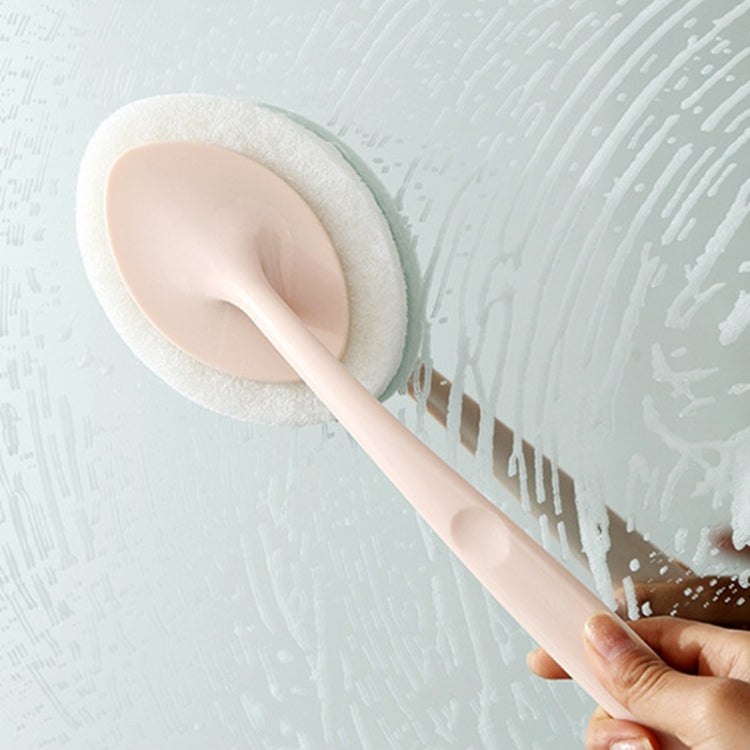Badezimmer-Reinigungsbürste mit langem Stiel, Bodengitter-Dekontaminations-Scheuerschwamm