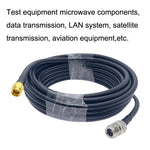 SMA Stecker zu N Buchse RG58 Koaxial Adapterkabel, SMA Stecker zu N Buchse 0,5m, SMA Stecker zu N Buchse 1m, SMA Stecker zu N Buchse 1,5m, SMA Stecker zu N Buchse 3m, SMA Stecker zu N Buchse 5m, SMA Stecker zu N Buchse 10m
