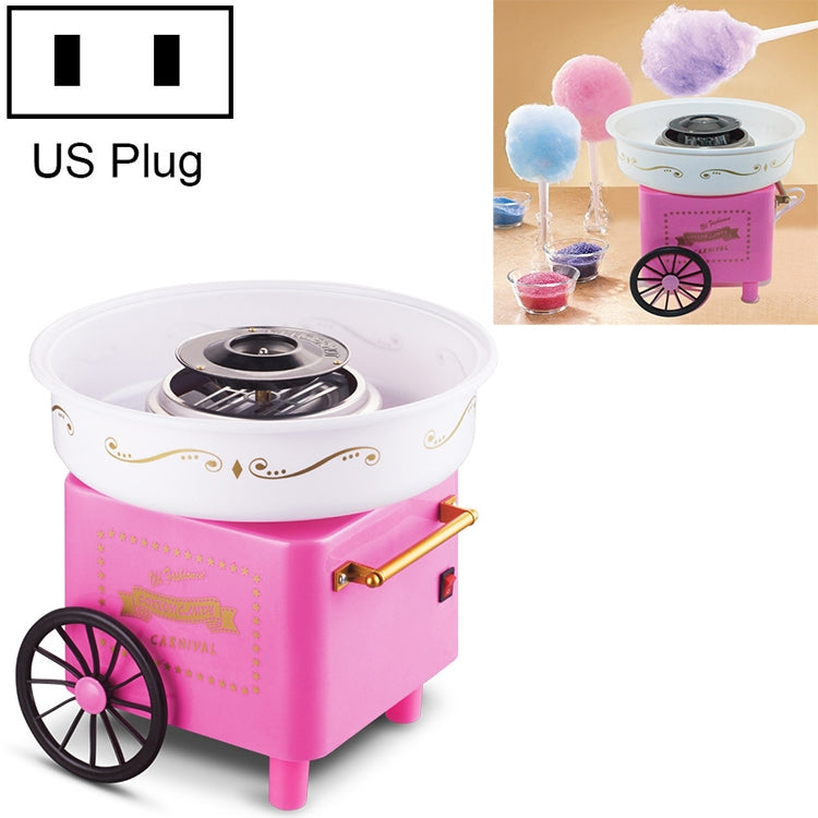 Retro Trolley Mini Zuckerwatte-Maschine, US-Vorschriften 110 V, Europäische Vorschriften 220 V, Australische Vorschriften 220 V, Britische Vorschriften 220 V, Nationaler Standard 220 V