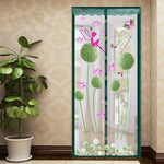 Sommer Moskitovorhang Magnetischer weicher Fliegengittertürvorhang, 90 x 210cm, 100 x 210cm
