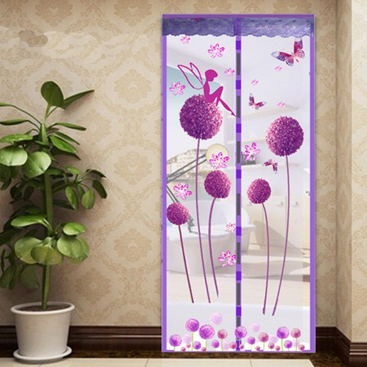 Sommer Moskitovorhang Magnetischer weicher Fliegengittertürvorhang, 90 x 210cm, 100 x 210cm