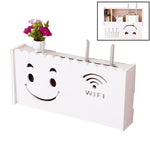 Steckdosen-Router-Aufbewahrungsbox, Set-Top-Box-Dekoration, TV-Schrank, Wohnzimmer-Verteilerdose, 40.5x20.5x9.5cm, 52x25x9.5cm