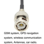 BNC Buchse zu BNC Stecker RG58 Koaxial Adapterkabel, BNC Buchse zu BNC Stecker 0,5m, BNC Buchse zu BNC Stecker 1m, BNC Buchse zu BNC Stecker 1,5m, BNC Buchse zu BNC Stecker 3m, BNC Buchse zu BNC Stecker 5m, BNC Buchse zu BNC Stecker 10m