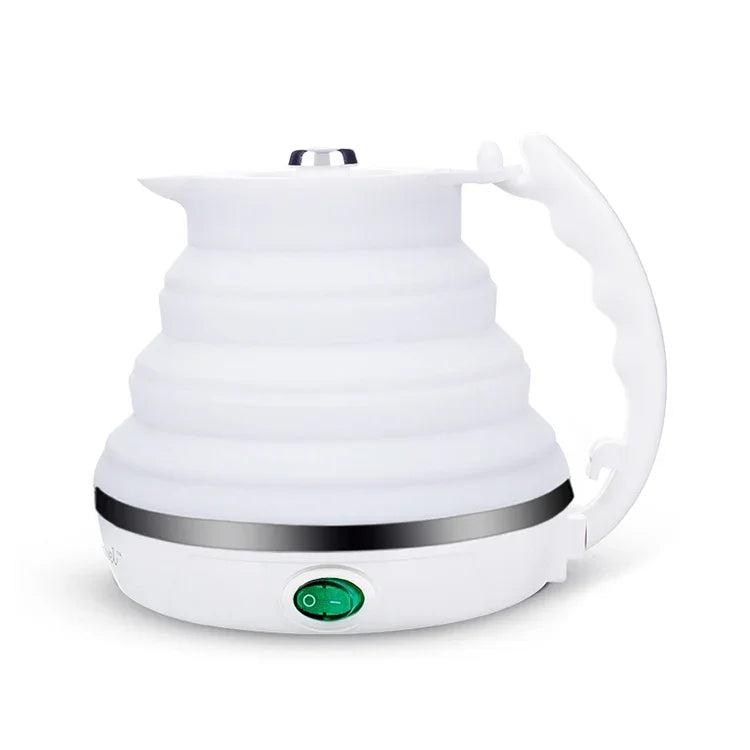 Tragbarer faltbarer Silikon-Wasserkocher mit intelligenter konstanter Temperatur für Reisen und Camping, US-Stecker, EU-Stecker