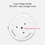 Tragbarer faltbarer Silikon-Wasserkocher mit intelligenter konstanter Temperatur für Reisen und Camping, US-Stecker, EU-Stecker