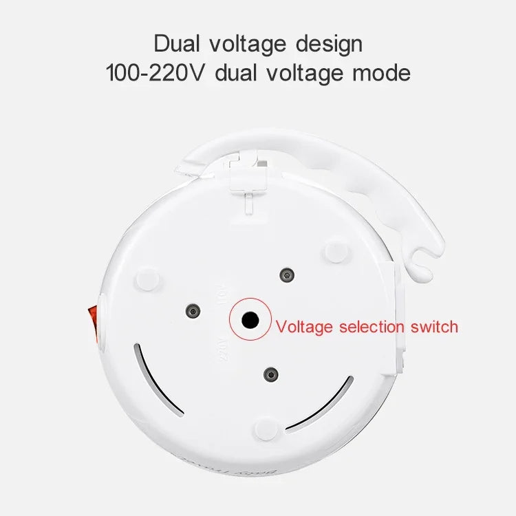 Tragbarer faltbarer Silikon-Wasserkocher mit intelligenter konstanter Temperatur für Reisen und Camping, US-Stecker, EU-Stecker