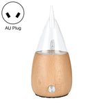 Wasserloser Diffusor Ätherisches Öl Spray Holz Glas Aromatherapie Luftbefeuchter, AU-Stecker, UK-Stecker, EU-Stecker