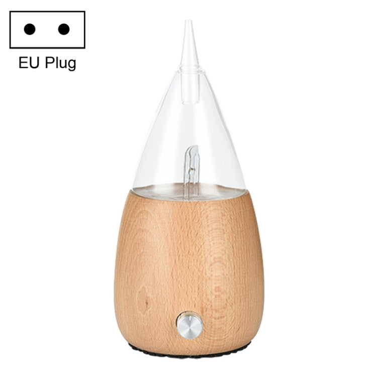 Wasserloser Diffusor Ätherisches Öl Spray Holz Glas Aromatherapie Luftbefeuchter, AU-Stecker, UK-Stecker, EU-Stecker