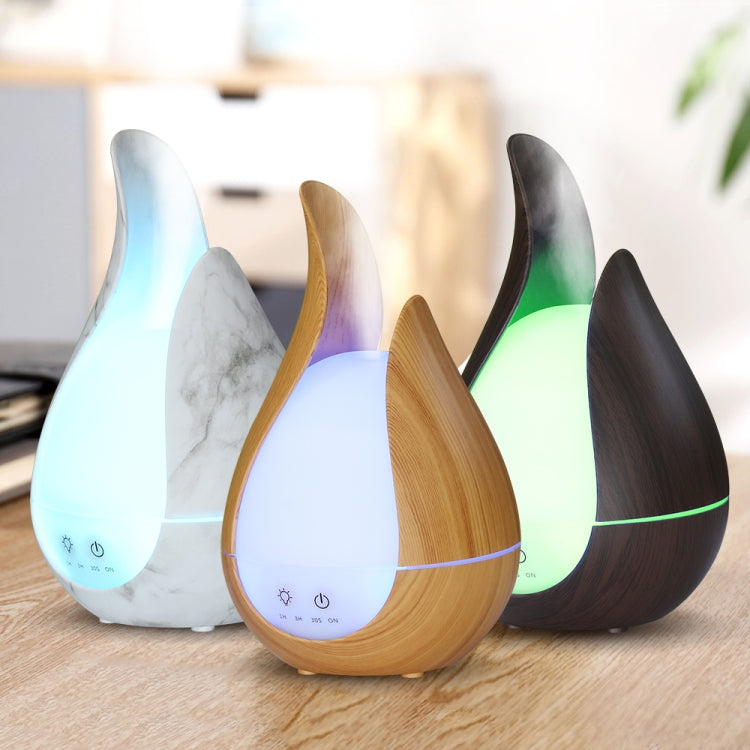 200ml Ultraschall Luftbefeuchter Aroma Ätherisches Öl Diffusor 7 Farben LED Nachtlicht Kühler Nebel-Macher, UK-Stecker, EU-Stecker