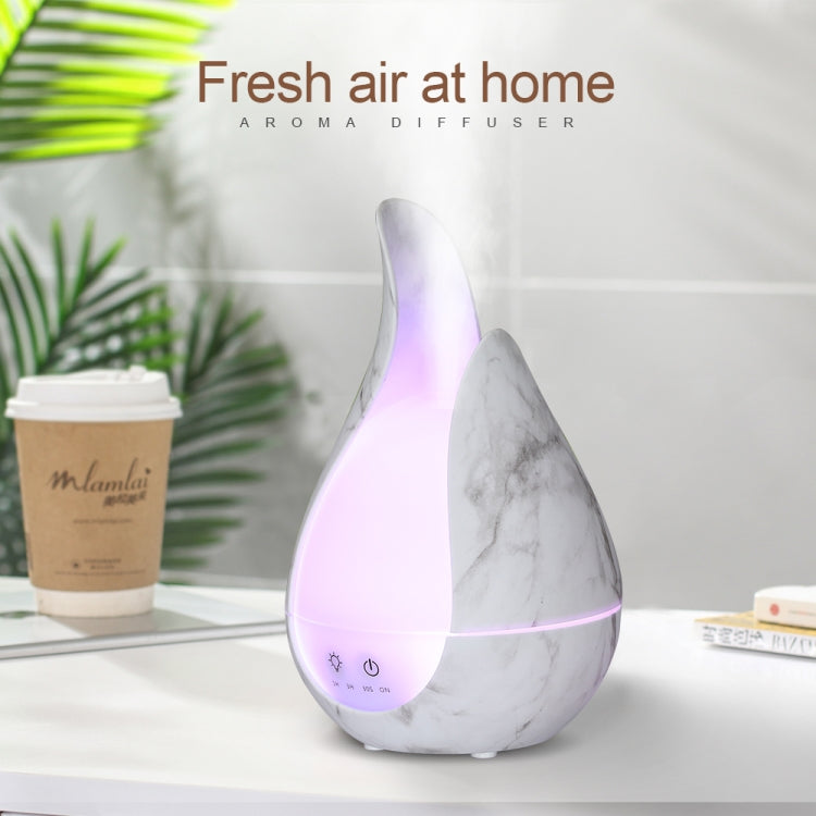 200ml Ultraschall Luftbefeuchter Aroma Ätherisches Öl Diffusor 7 Farben LED Nachtlicht Kühler Nebel-Macher, UK-Stecker, EU-Stecker