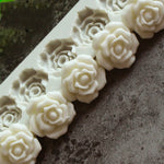 Rosenblüten-Silikonform, Fondant-Kuchen-Dekorationswerkzeuge, Backwerkzeuge, Rosenblütenform
