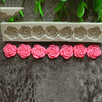 Rosenblüten-Silikonform, Fondant-Kuchen-Dekorationswerkzeuge, Backwerkzeuge, Rosenblütenform