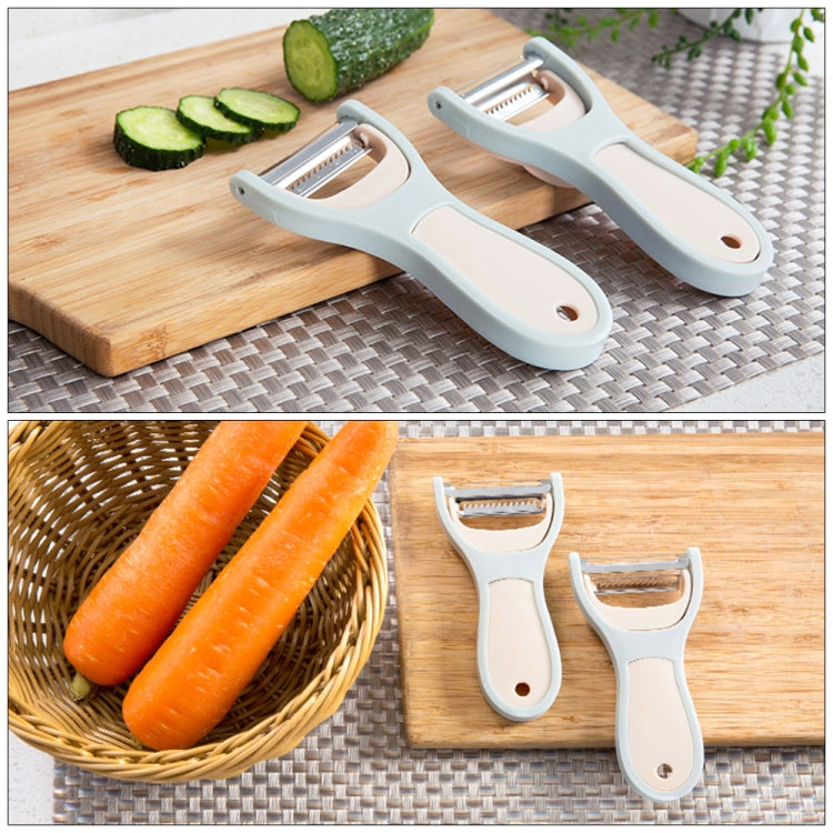 Obst- und Gemüseschäler, Kartoffel- und Karottenschäler für die Küche, Obst- und Gemüseschäler (Beige), Obst- und Gemüseschäler (Blau)