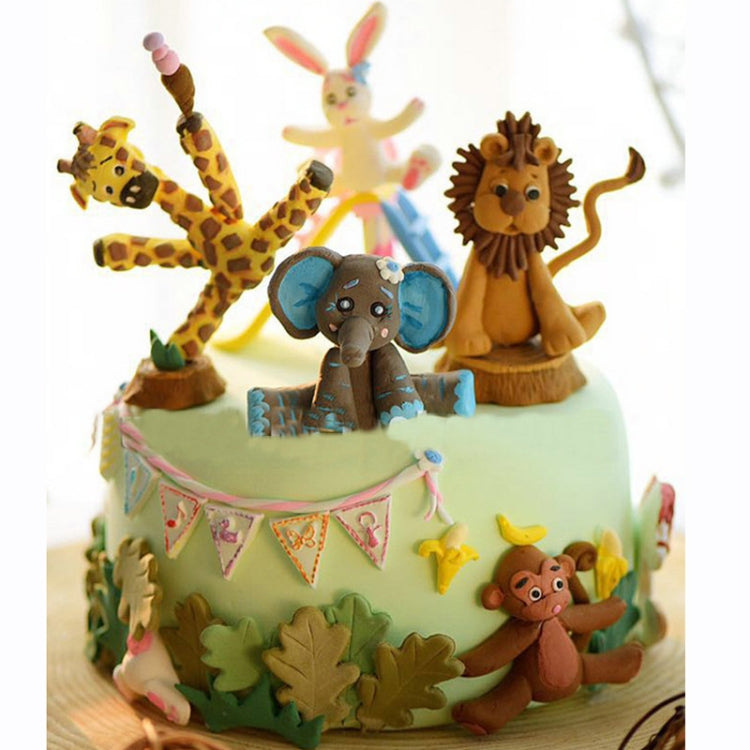 2 STK 3D Tierform Silikonform Fondant Kuchen Keksformen, 3D Tierform(Löwe)